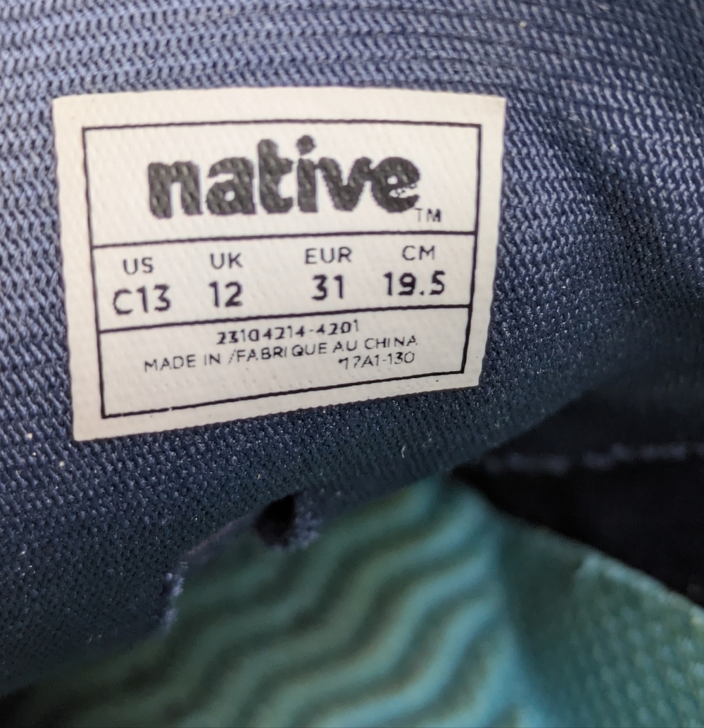 Native Blue Sneaker 13T - Picture 7 of 7